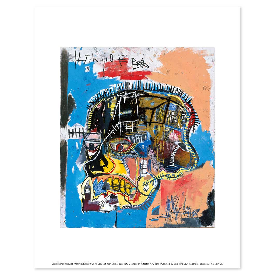バスキア：Untitled （Skull） ポスター(ポスター)：ポスター