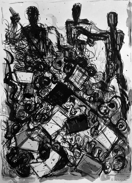 本を焼く人 - 東京国立近代美術館