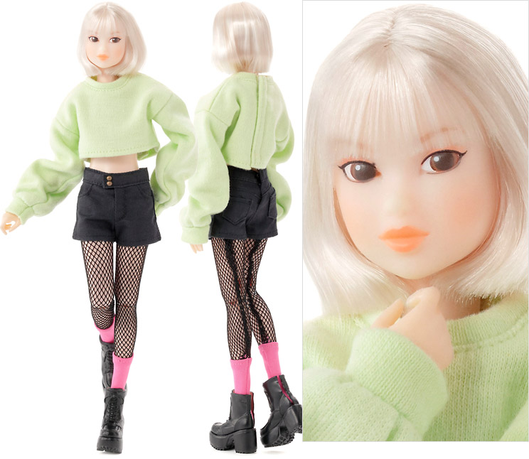 GIRL POP lime cat | momoko DOLL 商品情報 | momoko DOLL 公式サイト