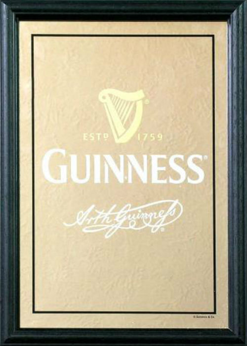 パブミラー(S) 【GUINNESS-Signiture(ギネス シグニチャー)】