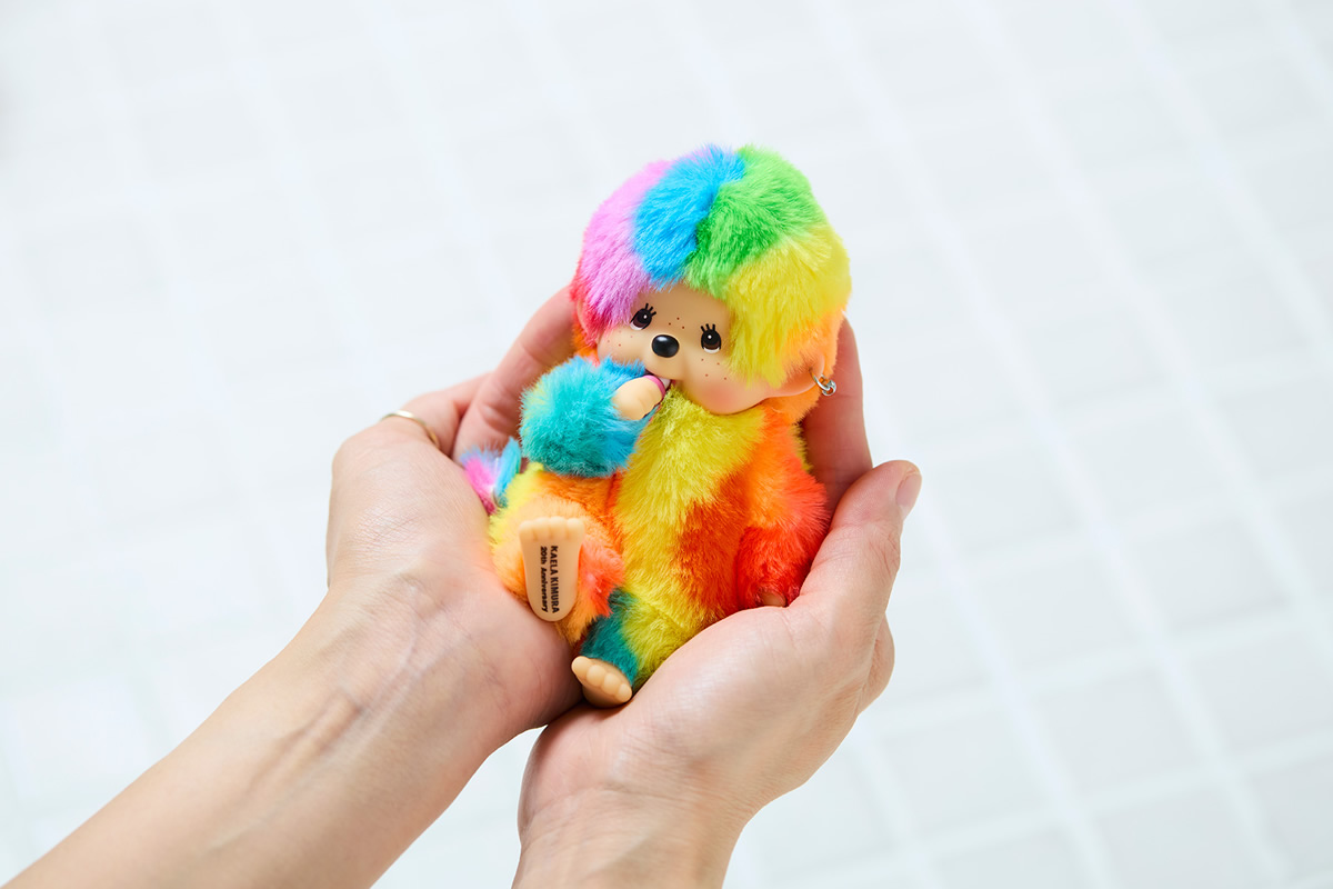 カエチッチ カラフルレインボー キーチェーン | Special collaboration