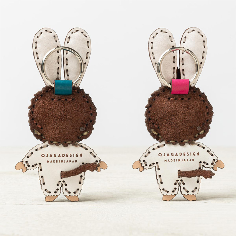 モンチッチ × OJAGA DESIGNより 2023 年の「干支(卯)レザー