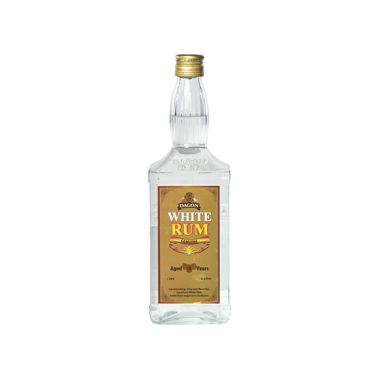 DAGON White Rum 15 Years Gold - Gold Quality Award 2025 from Monde