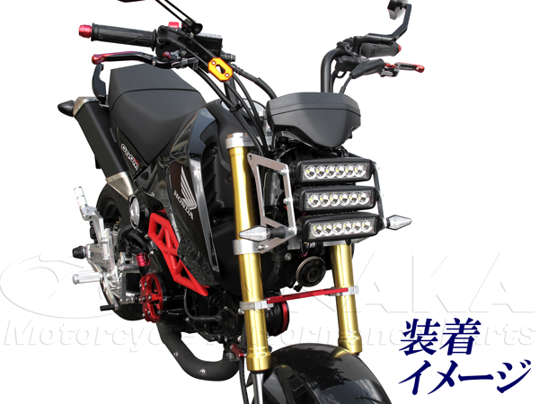 ホンダ グロムGROM MSX125 グラブバーグロム MSX125用 LEDバー