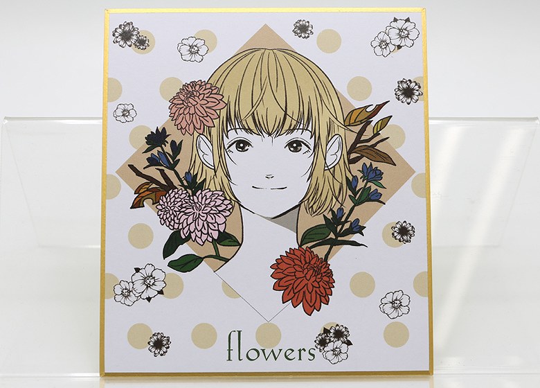 オリジナル印刷】ミニ色紙 120mm×135mm | オリジナルグッズ