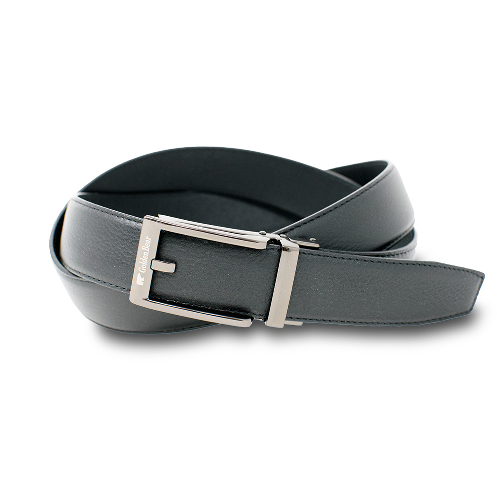 50%OFF】【Golden Bear】簡単着脱 本革 スライドロックベルト オート