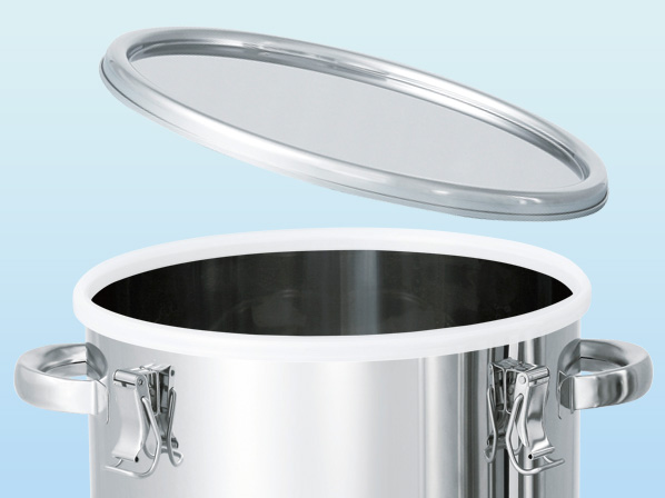 CTH-W】蛇口付密閉容器(CTH-W-18 : 容量 4L 5営業日以内に出荷): 排出容器