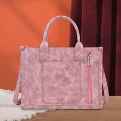 MW494G-H8120S Montana West Embroidered Sugar Skull Tote/Crossbody