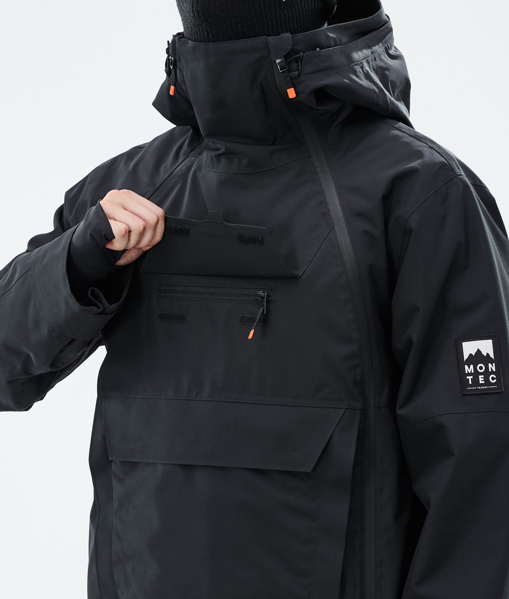 Montec Doom Snowboard Jacket Men Black | Montecwear.com