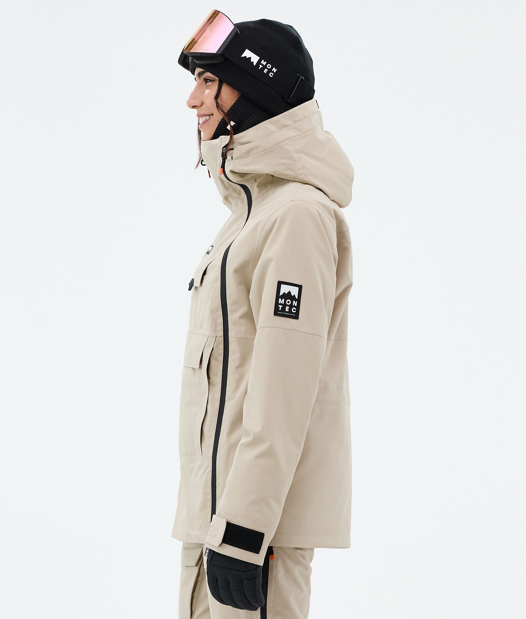 Montec Doom W スノーボードジャケット レディース Sand - サンド