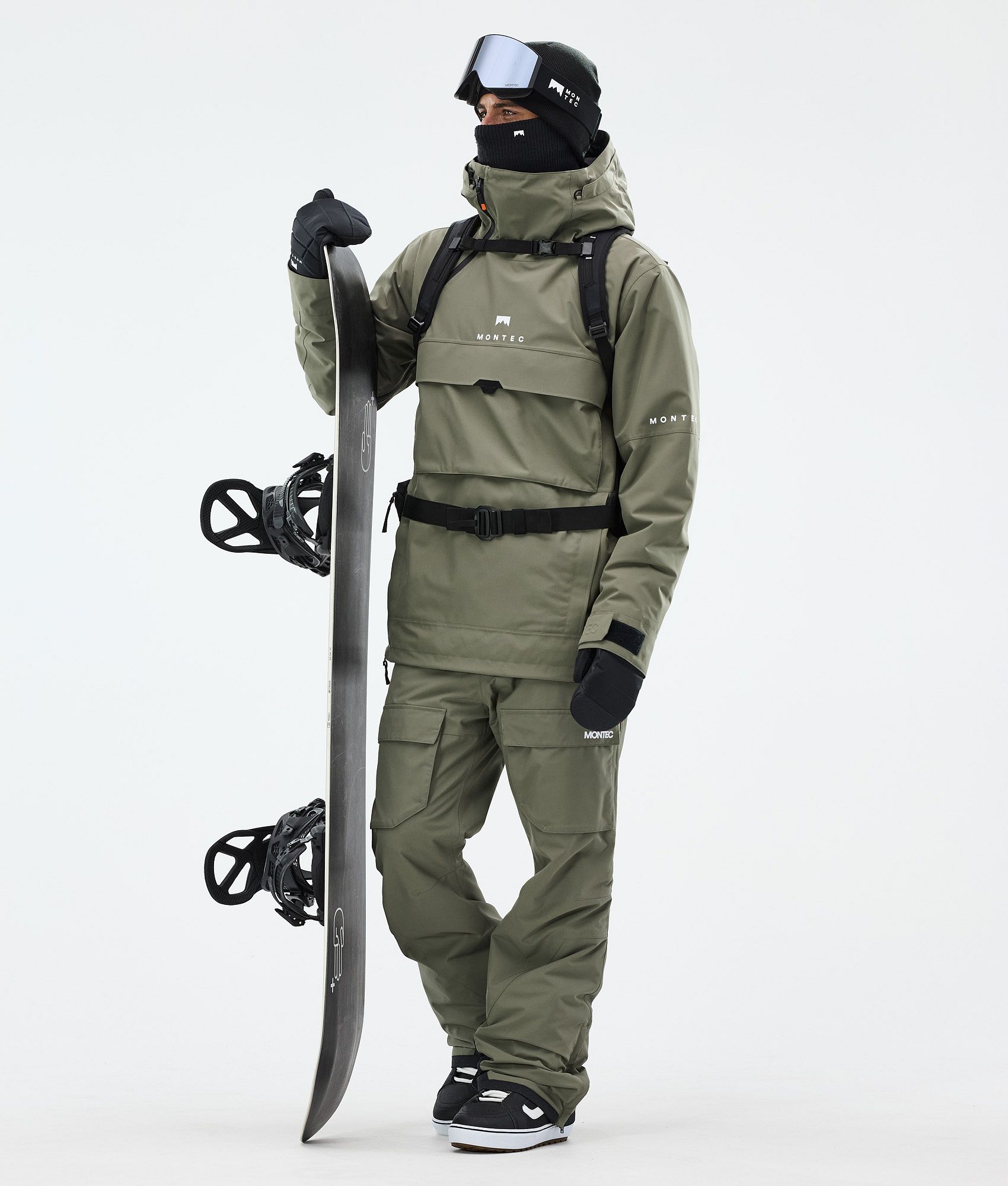 Montec Dune Snowboard Jacket Men Greenish | Montecwear.com