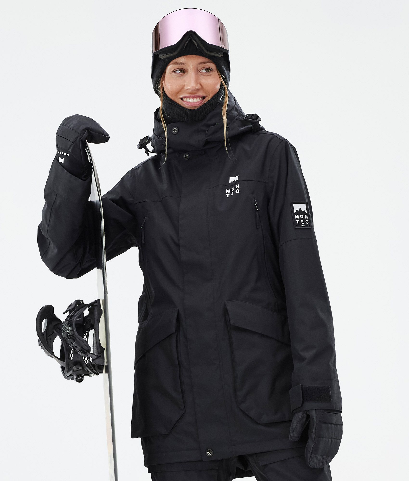 Montec Virago W Snowboard Jacket Women Black | Montecwear.com