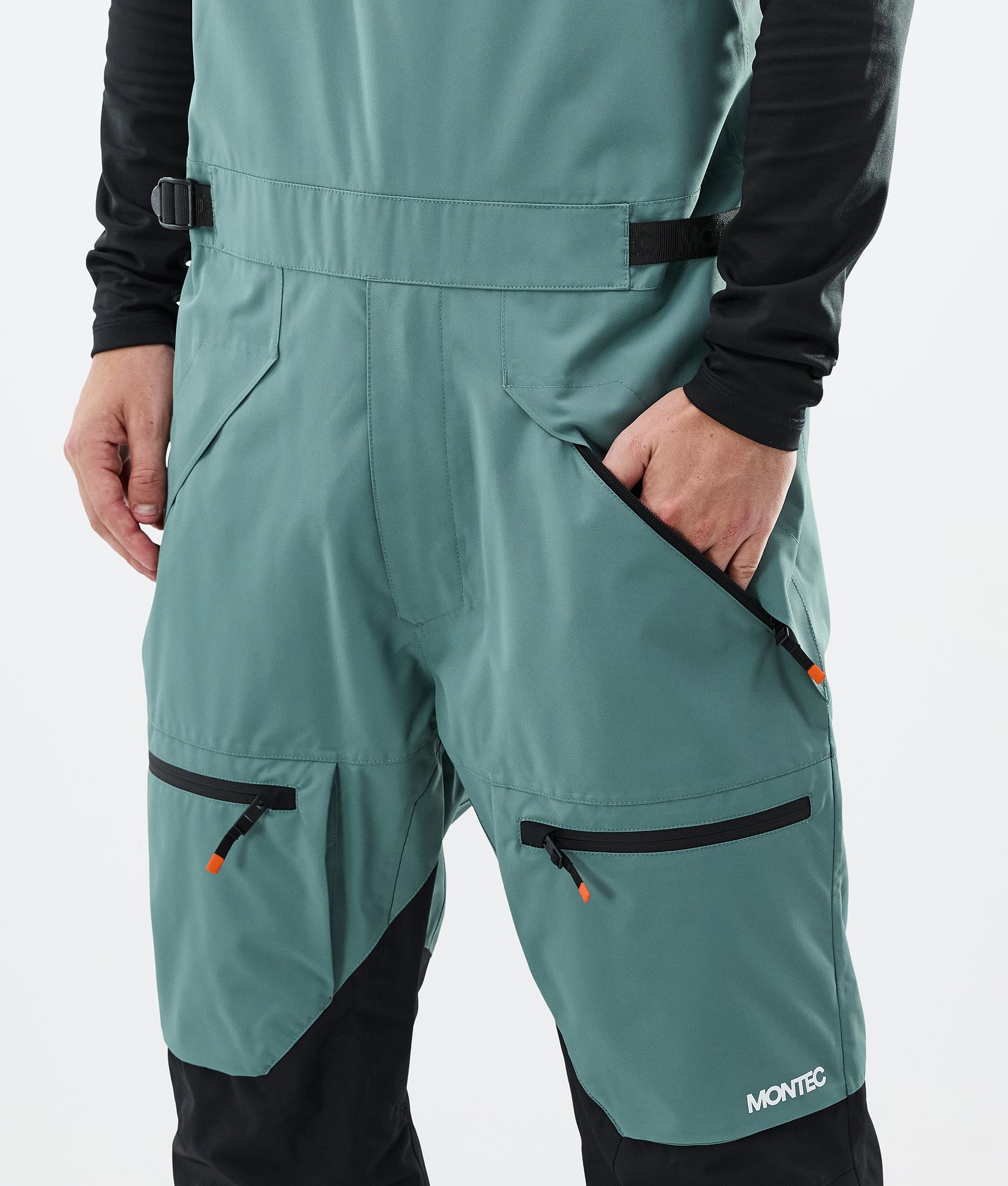 Montec Arch スキーパンツ メンズ Atlantic/Black - グリーン