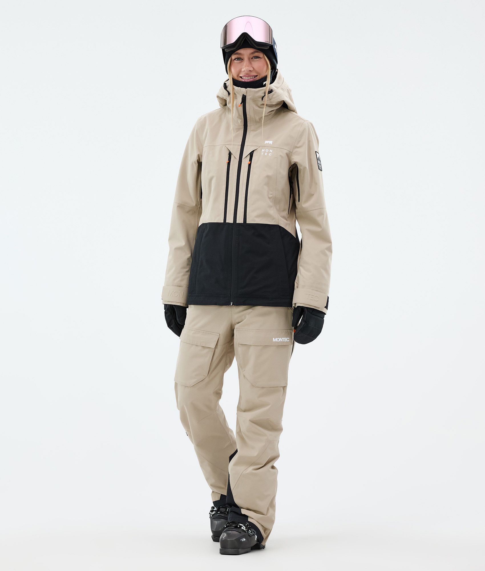 Montec Kirin W Ski Pants Women Sand | Montecwear.com