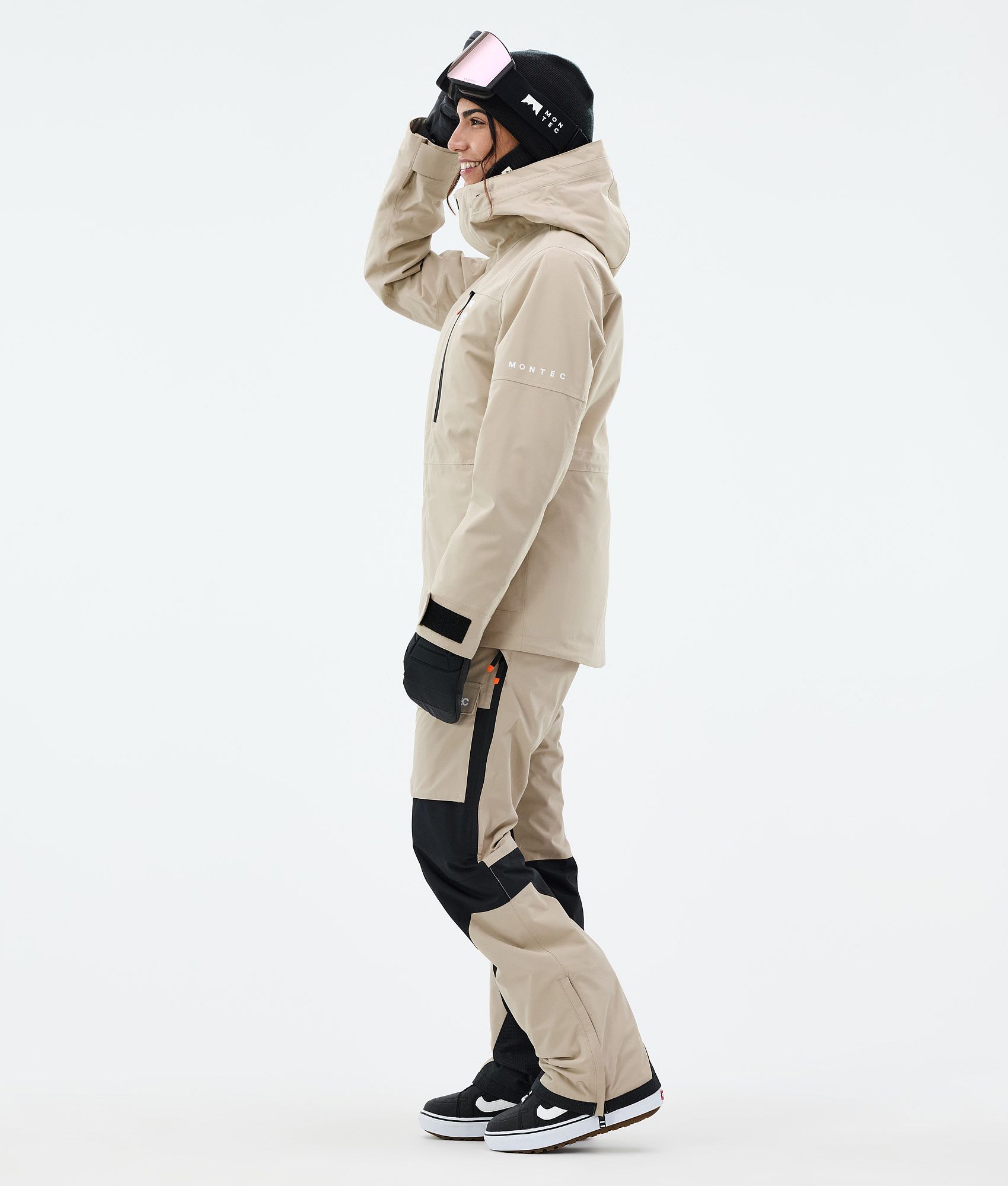 Montec Fawk W Snowboard Jacket Women Sand | Montecwear.com