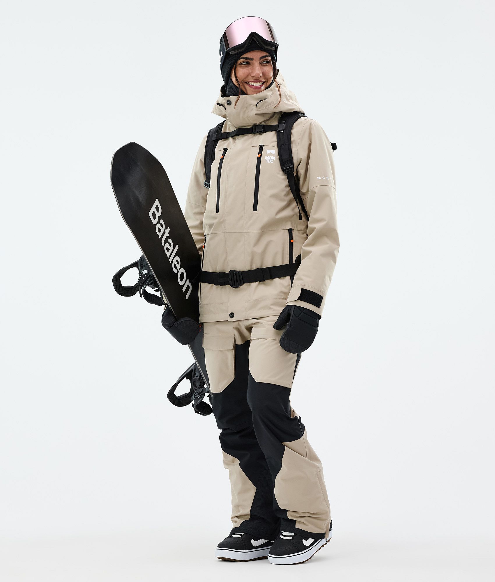 Montec Fawk W Snowboard Jacket Women Sand | Montecwear.com