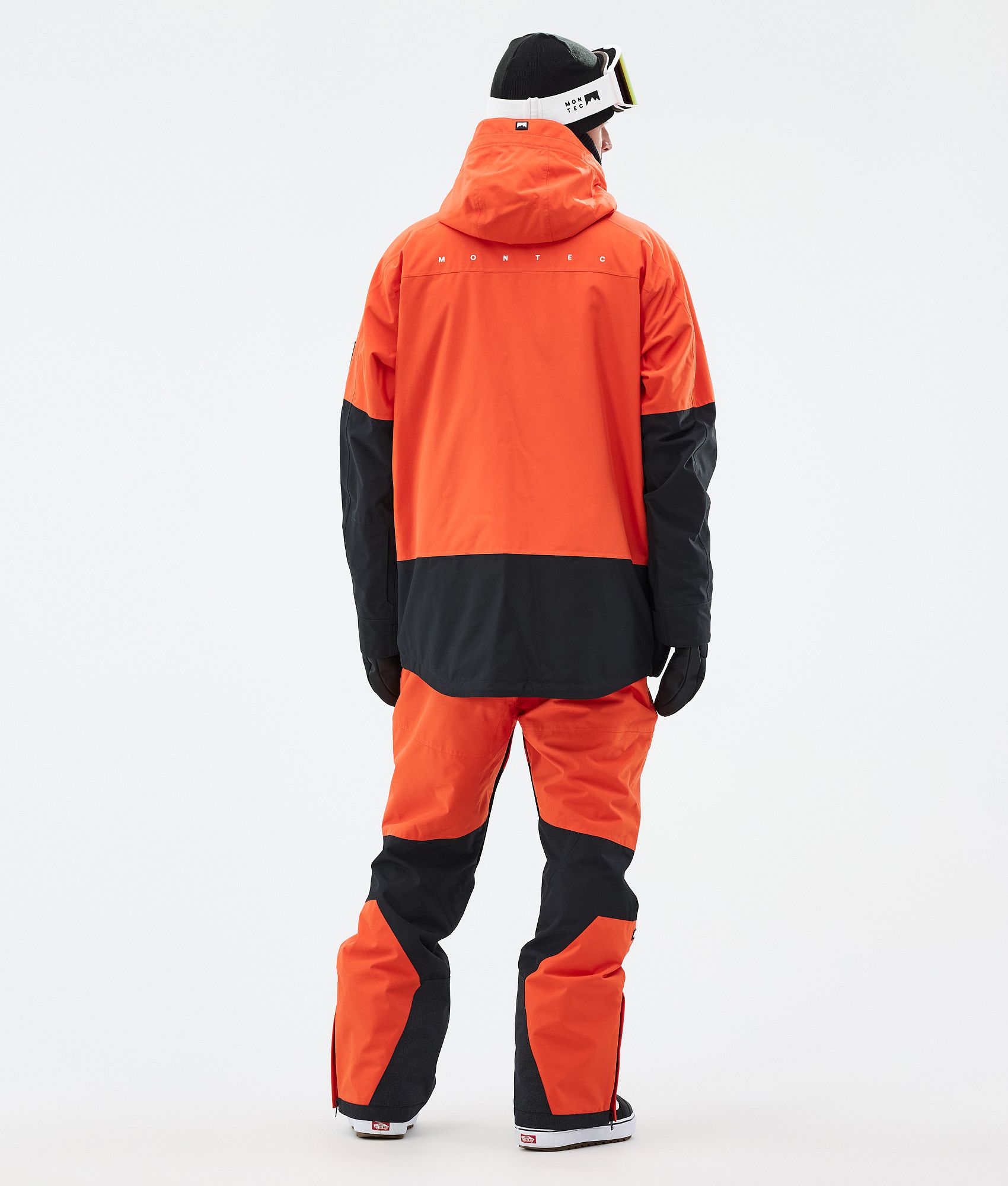 Montec Arch/Arch Snowboard Outfit Men Orange/Black | Montecwear.com