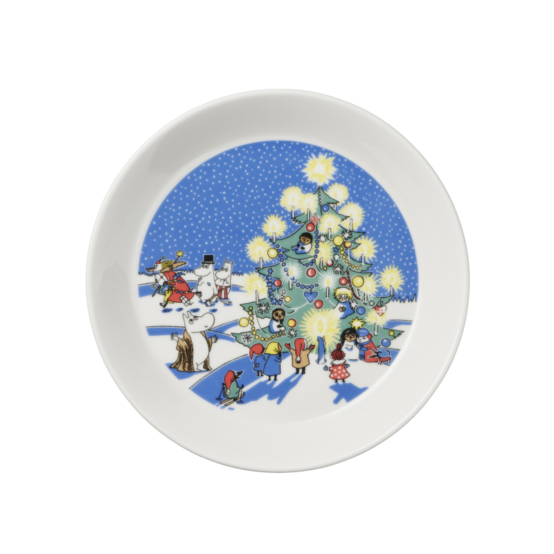 ムーミン コレクターズ プレートセット ドローイング&クリスマス