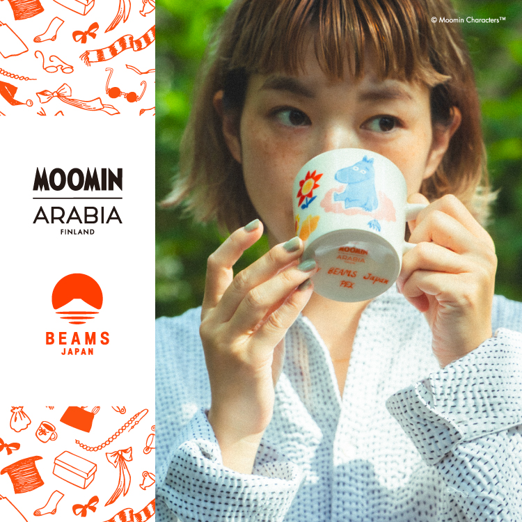 MOOMIN ARABIA X BEAMS JAPAN “ムーミン80周年”を記念する スペシャル