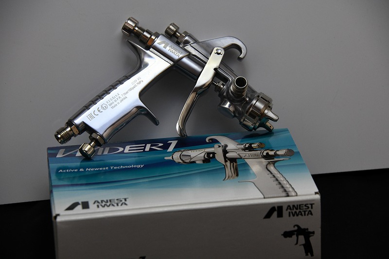 アネスト岩田 小型エアースプレーガン重力式WIDER1-13H2G の通販ページ