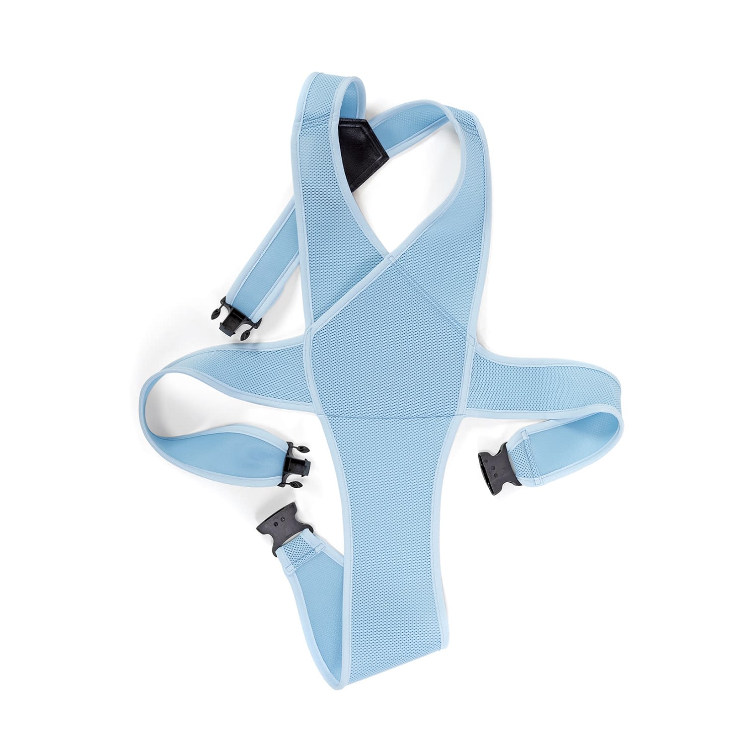 車椅子ベルト 車いす用品 23-6225-0001 ブルー 特殊衣料 NO.4010(M