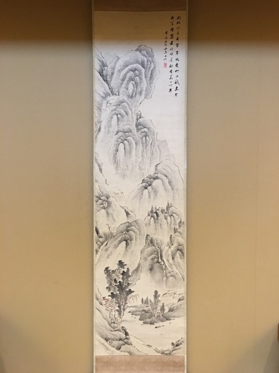 柏木如亭 山水図｜古美術・掛け軸の販売・買取・鑑定-松本松栄堂