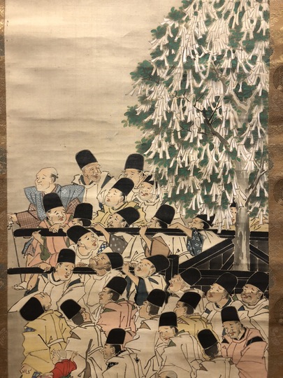 高嵩谷 祭図｜古美術・掛け軸の販売・買取・鑑定-松本松栄堂