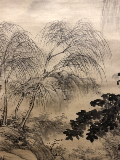 貫名海屋 梧竹幽居図｜古美術・掛け軸の販売・買取・鑑定-松本松栄堂