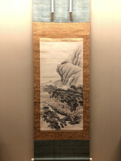 横山清暉 松間高士図｜古美術・掛け軸の販売・買取・鑑定-松本松栄堂