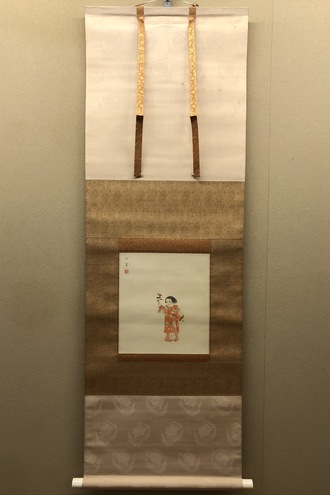 山口華楊 牡丹｜古美術・掛け軸の販売・買取・鑑定-松本松栄堂