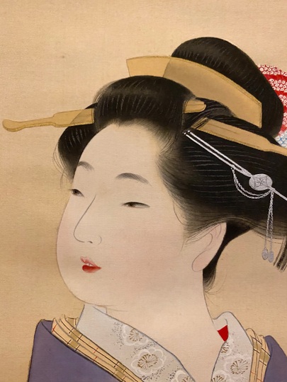 伊藤小坡 梅咲く頃｜古美術・掛け軸の販売・買取・鑑定-松本松栄堂