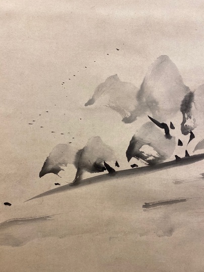 池大雅 山水図｜古美術・掛け軸の販売・買取・鑑定-松本松栄堂