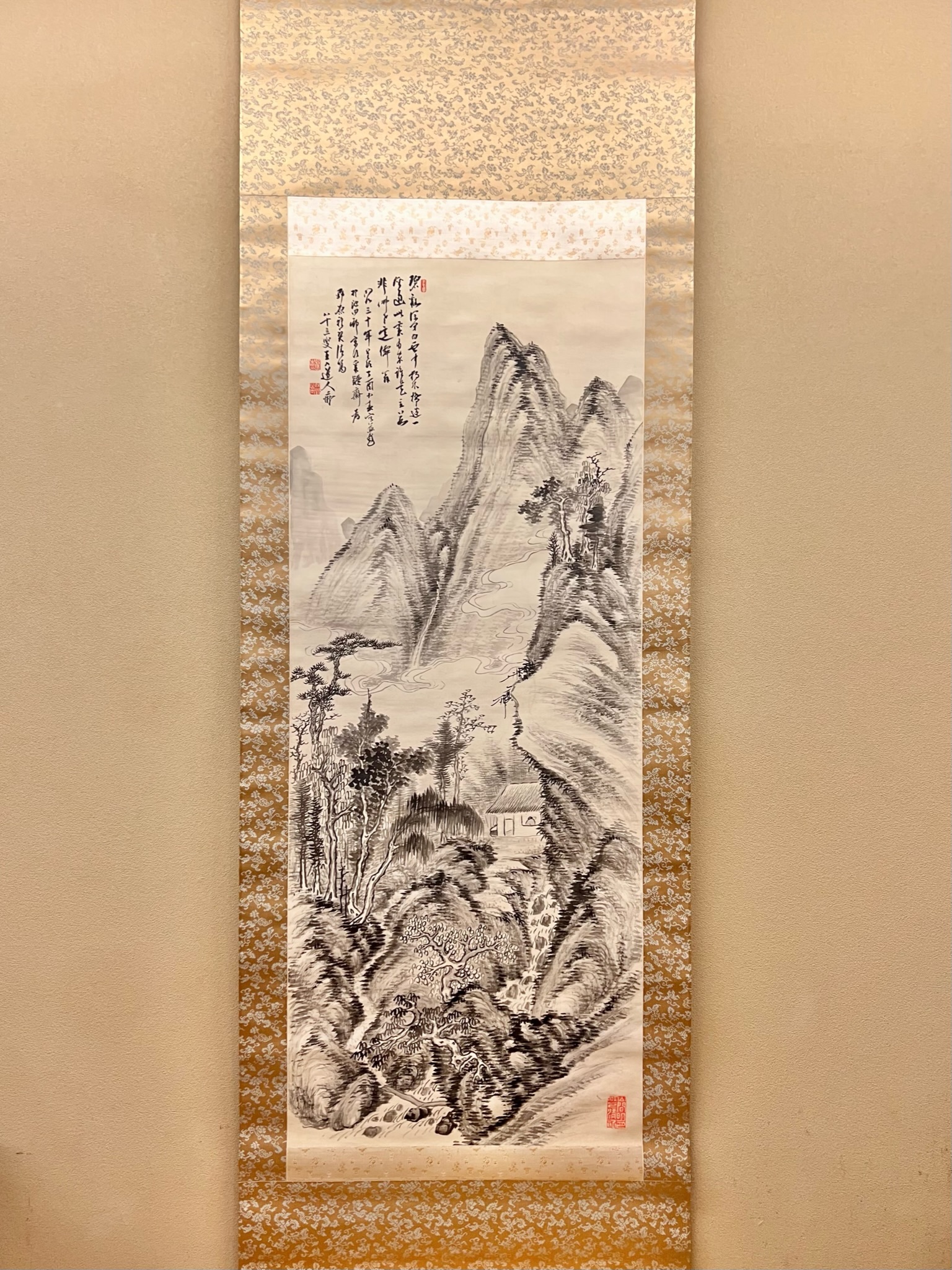 田能村直入 碧渓閑居図｜古美術・掛け軸の販売・買取・鑑定-松本松栄堂