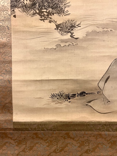 柴田是真 高砂之図｜古美術・掛け軸の販売・買取・鑑定-松本松栄堂