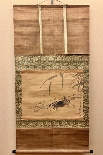 諸葛監 松上双鶴図｜古美術・掛け軸の販売・買取・鑑定-松本松栄堂