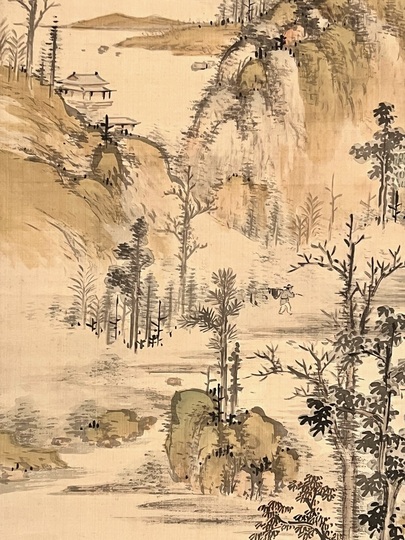 浦上春琴 山水図｜古美術・掛け軸の販売・買取・鑑定-松本松栄堂