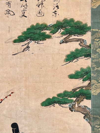 作者不詳 天神図｜古美術・掛け軸の販売・買取・鑑定-松本松栄堂