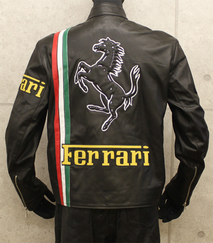 フェラーリ レザー・ジャケット | 革ジャンのマックス・ケイディ