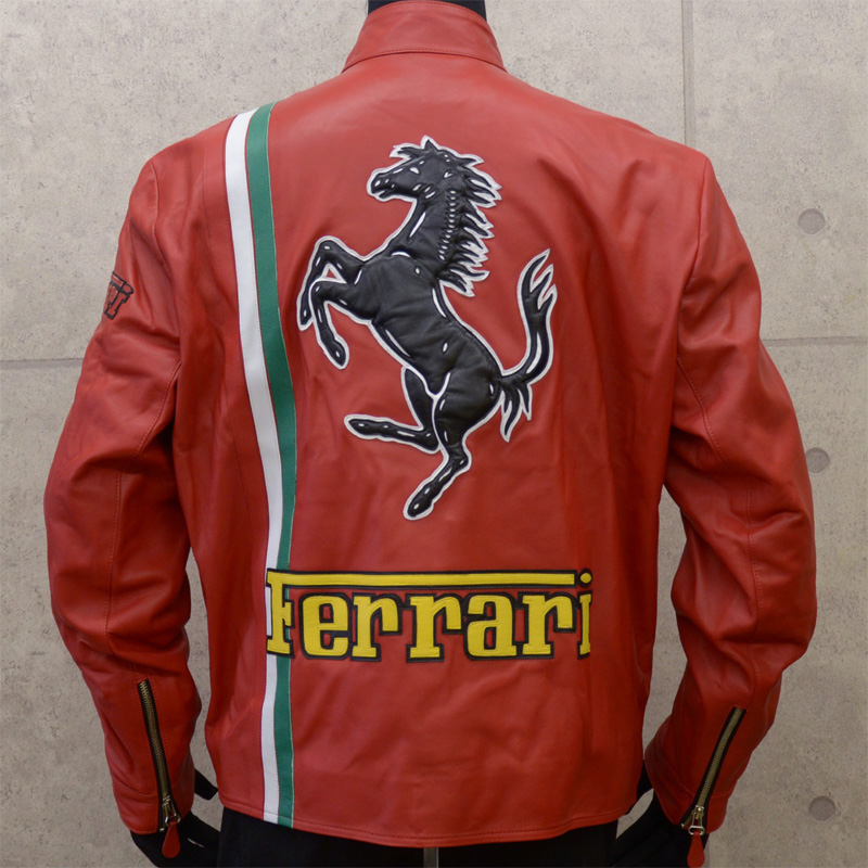 フェラーリ レザー・ジャケット | 革ジャンのマックス・ケイディ