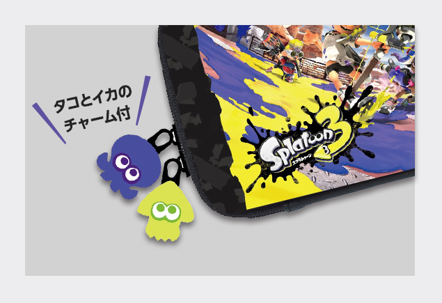 Nintendo Switch専用スマートポーチEVAスプラトゥーン3 A柄 | マックス
