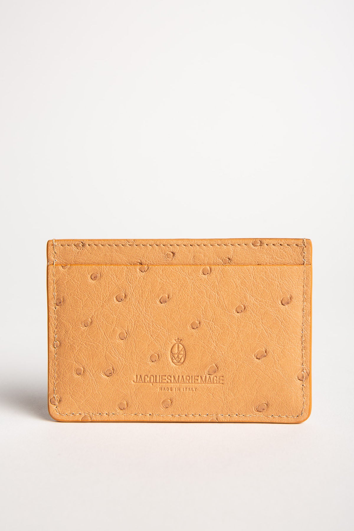 JACQUES MARIE MAGE | THEODORE OSTRICH CARD HOLDER