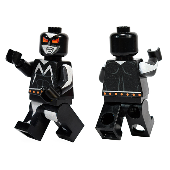 Max Toy Co - Dark Captain Maxx mini figure Custom printed