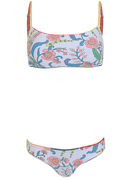 Maaji Sakura Scenery Flirt Low Rise Thin Side Bikini Bottom