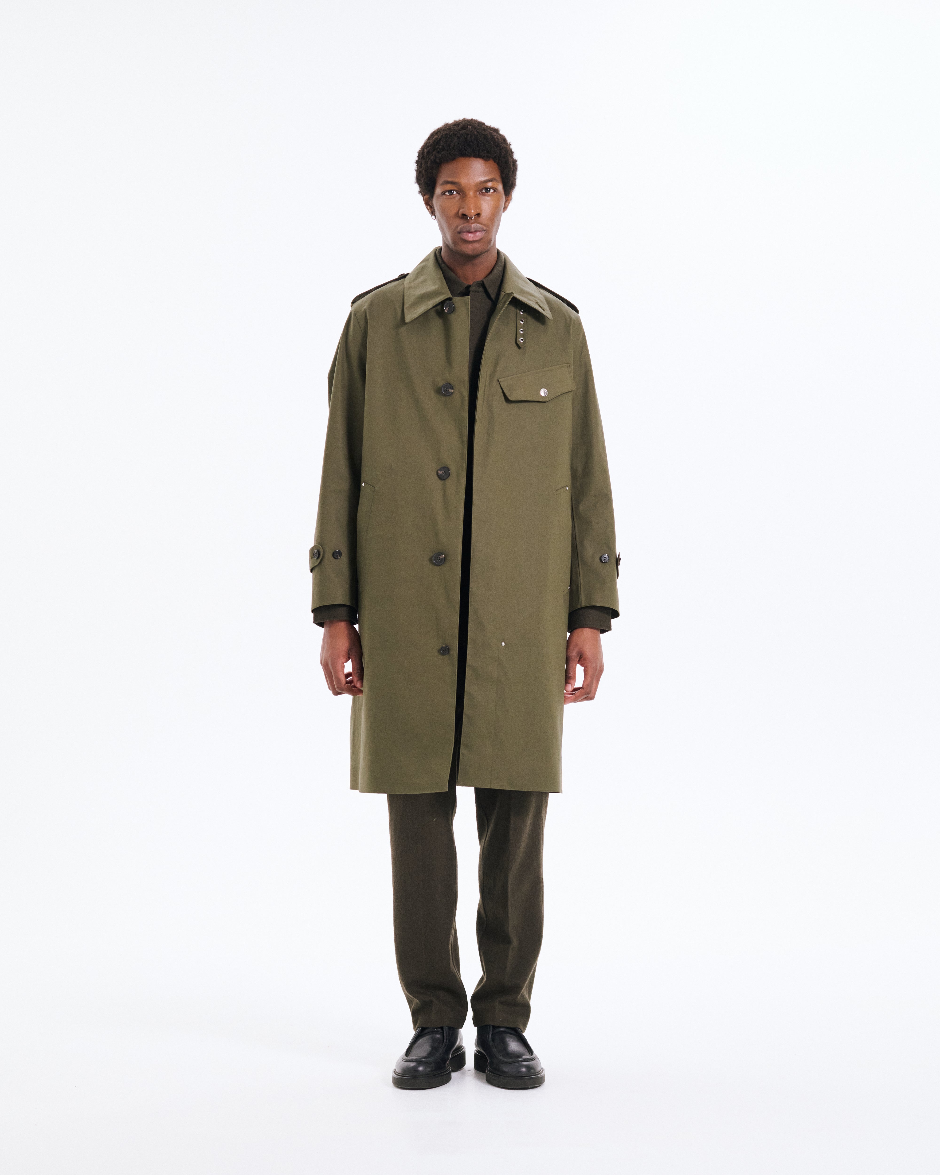 メンズ GILSTON - MACKINTOSH RAINTEC シングルブレストコート