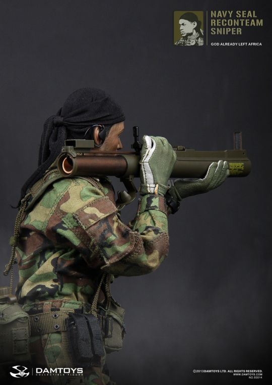 Navy Seal Reconteam Sniper Dam Toys - Machinegun