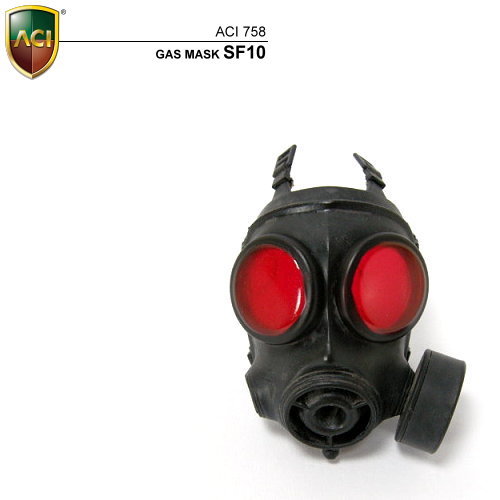 Gas Mask SF10 (Black) / QUICK-TOY