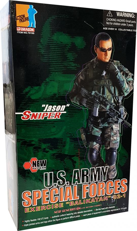 Jason Sniper US Army Special Forces Exercise Balikatan 021 Dragon