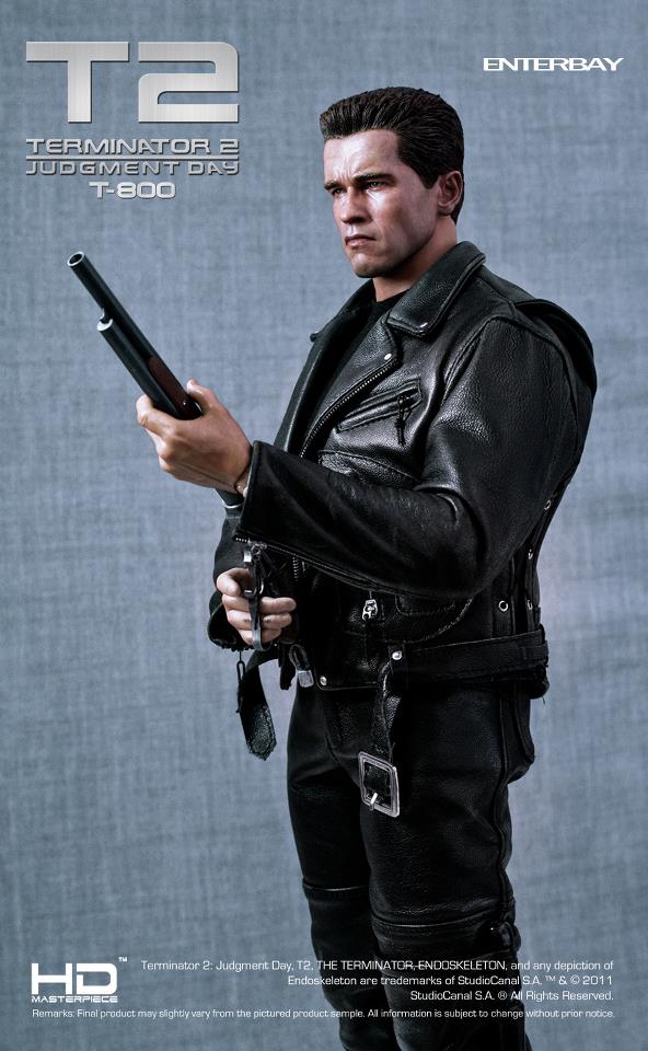 Terminator 2 - T-800 Enterbay - Machinegun