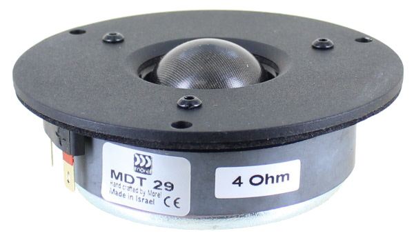 Morel MDT29-4 (4 ohm) Textile dome tweeter