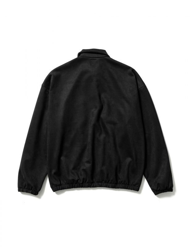 Sasquatchfabrix./SYNTHETIC SUEDE HALF ZIP CUTSEWN-21AW-CSL-002